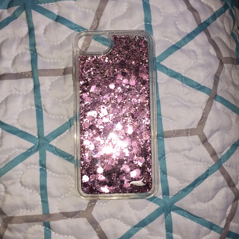 iPhone 6/6s glittery phone case💕